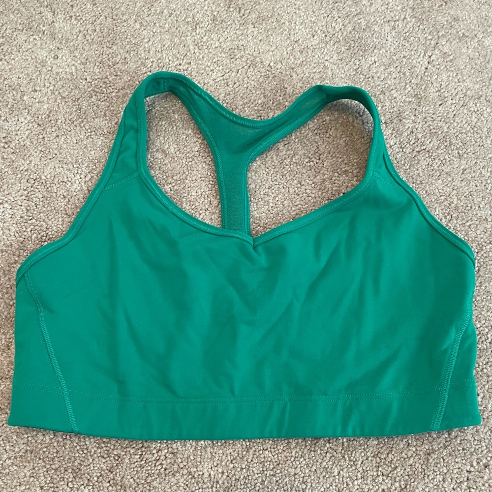 Victoria Secret Sports Green Racerback Sports Bra - Women's Active Top